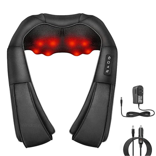 RelaxEase Shiatsu Massager Pillow