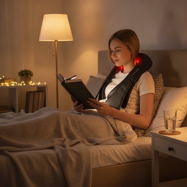 RelaxEase Shiatsu Massager Pillow